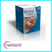 OctaCare 7.5x7.5 cm 100'lü Steril Emici Kompres Gazlı Bez