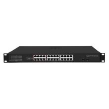ODS 08ODS-24GP2S-300 24 Port 300 W Full PoE Gigabit 2X SFP Yönetilemez Switch