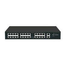 ODS 08ODS-24P2U1S-300 24 Port +2 Uplink 300 W Full PoE 10-100 1X SFP Yönetilemez Switch