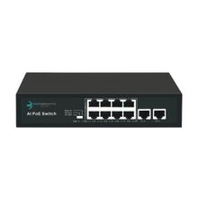 ODS 08ODS-8P2U 8 Port +2 Uplink 96 W Full PoE 10-100 Yönetilemez Switch