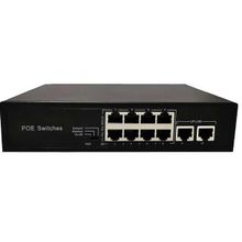 ODS 08ODS-R-8P2U 8 Port 96 W Full PoE 10-100 2X Uplink Yönetilemez Switch