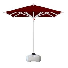 ODS Bordo 225x225 cm Polyester Kumaşlı 50 lt Bidonlu Bahçe Şemsiyesi
