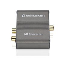 Oehlbach AD Converter AD BRIDGE RCA / Optik-Koaksiyel Dönüştürücü