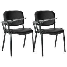 Ofisit Konferans/Seminer Sandalyesi Siyah 2'Li Set