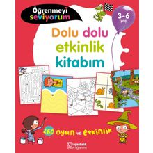 Öğrenmeyi Seviyorum - Dolu Dolu Etkinlik Kitabım 3-6 Yaş Uçanbalık Yayıncılık