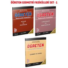 Öğreten Geometri Fasikülleri Set - 1 - Gür Yayınları