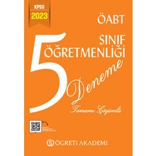 Öğreti Akademi 2023 KPSS ÖABT Sınıf Öğretmenliği 5 Deneme