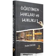 Öğretmen Hakları ve Hukuku 1 Sedat Değer