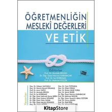 Öğretmenliğin Mesleki Değerleri ve Etik - Anı Yayınları