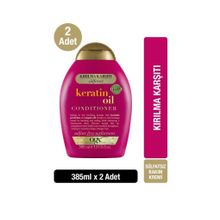 OGX 2x385 ml Onarıcı Keratin Oil Bakım Kremi