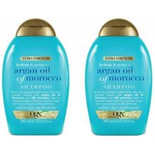 OGX Argan Oil Morocco 2x385 ml Extra Güçlü Şampuan