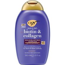 OGX Biotin Collagen 385 ml Tüm Saç Tipleri İçin Besleyici Dolgunlaştırıcı Etkili Şampuan