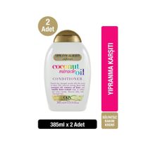 OGX Coconut Miracle Oil 2x385 ML Yıpranma Karşıtı Bakım Kremi