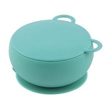 Oioi 6+ Ay Aqua Green Silikon Kapaklı Kase