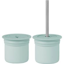 Oioi Ham Hüp River Green Powder Grey Silikon Bardak