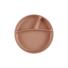 Oioi Porsiyon Vakumlu Woody Brown Mama Tabağı
