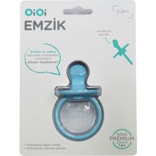 Oioi Silikon Mavi Emzik