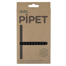 Oioit 10'lu 6+ Ay Siyah Silikon Pipet