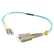 OJC SC-LC MM Duplex 50/125 OM3 0.25 mt Fiber Patch Cord Kablo