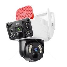 Okam O-KAM-3041 Wifi PTZ 6 MP 3 Lens Siren Kamera