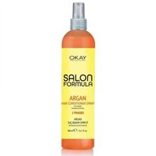 OKAY Salon Formula Argan Yağı 2 Fazlı 400 ml Saç Bakım Sprey