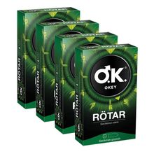 Okey 10'lu 4 Kutu Rötar Prezervatif Paket