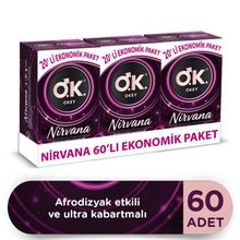 Okey 60'lı Nirvana Prezervatif