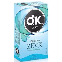 Okey Ekstra Zevk 12'li Prezervatif