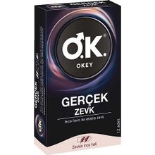 Okey Gerçek Zevk 12'li Prezervatif