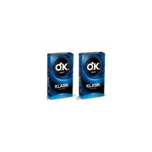 Okey Klasik Kolay Takılan 10'lu 2 Paket Prezervatif