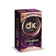 Okey Nirvana Hot 20 Adet Prezervatif
