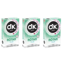 Okey Rötar Plus 3x10'lu Prezervatif