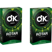Okey Rötar Prezervatif 10'lu x 2