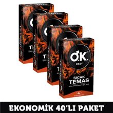 Okey Sıcak Temas 40'lı Prezervatif