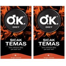Okey Sicak Temas Prezervatif 10 Adet (2 paketi)