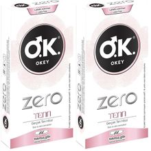Okey Zero Tenn 8'li Prezervatif (2 paketi)