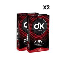 Okey Zirve Prezervatif 10'Lu X2 Adet