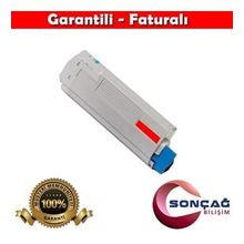 Oki C801/C821 Kırmızı Muadil Toner