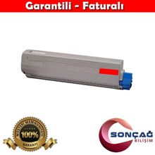 Oki C831 Kırmızı 44844506 Kırmızı C831 Kırmızı Muadil Toner