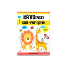 Okul Öncesi En Süper Kes-Yapıştır Kitabı Enine Boyuna Eğitim