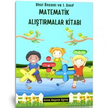 Okul Öncesi ve 1. Sınıf Matematik Alıştırmalar Kitabı 2 Fasikül Enine Boyuna Eğitim