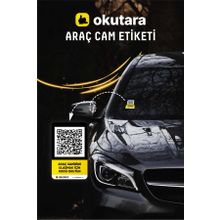 okutara Akıllı QR Kimlik Araç Cam Etiketi
