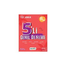 Okyanus Yayıncılık 11. Sınıf 5'li Eşit Ağırlık Deneme
