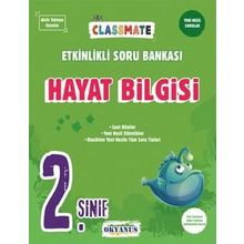 Okyanus Yayınları 2. Sınıf Classmate Hayat Bilgisi Etkinlikli Soru Bankası