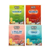 Okyanus Yayınları - 2020 8.Sınıf LGS Master Matematik Fen Türkçe İnkılap Soru Seti