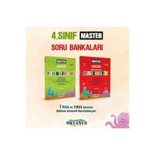 Okyanus Yayınları 2022 4. Sınıf Master Matematik ve Fen Bilimleri Soru Bankası