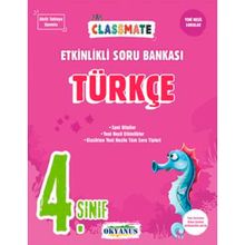 Okyanus Yayınları 4. Sınıf Türkçe Classmate Etkinlikli Soru Bankası