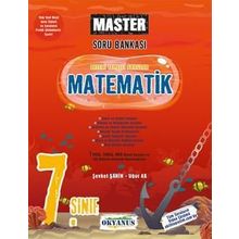 Okyanus Yayınları 7. Sınıf Master Matematik Soru Bankası