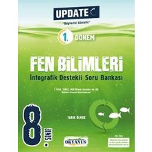 Okyanus Yayınları 8. Sınıf 1. Dönem Fen Bilimleri Update İnfografik Destekli Soru Bankası