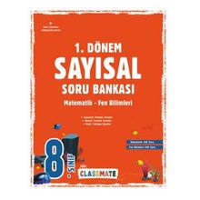Okyanus Yayınları 8. Sınıf Classmate 1. Dönem Sayısal Soru Bankası